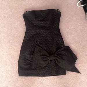 BCBGMaxAzria black mini dress